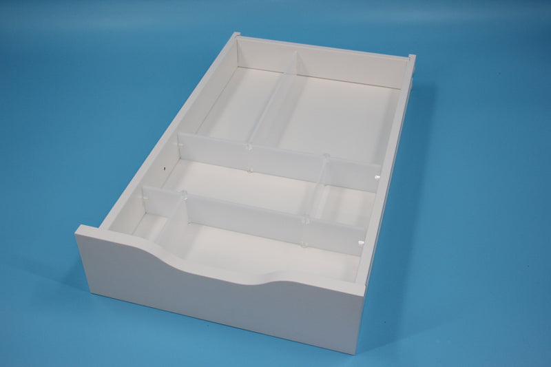 White drawer divider package