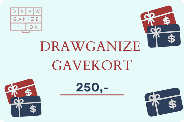 Drawganize Gift card DKK 250