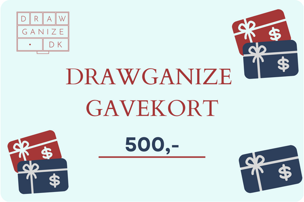 Drawganize Gift card DKK 500